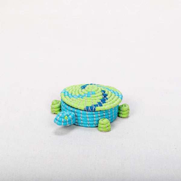 Handwoven Basket -  Turtle