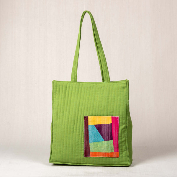 Indu Tote Bag - Green