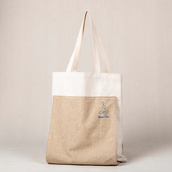 Canvas Yoga Tote Bag