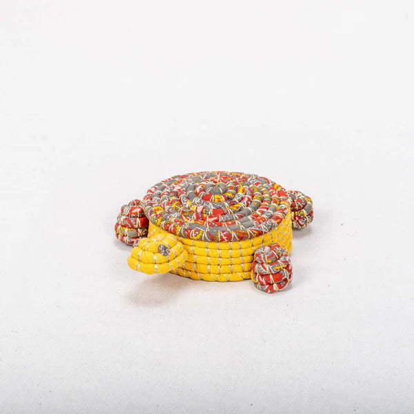Handwoven Basket -  Turtle