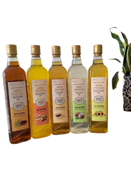 Wood Pressed Mustard Oil