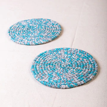 Handwoven 8” Placemats (Set of 2)