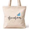 Freedom Kite Cloth Tote Bag