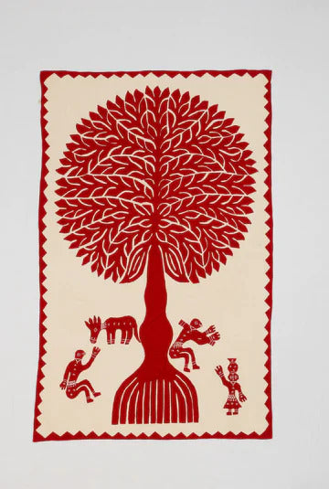 Tree of life Wall Hanging - Large Yellow