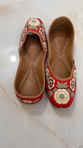 Handmade Shoes -Red