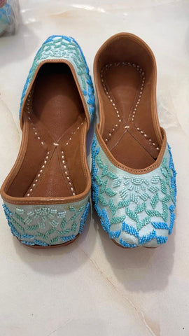 Handmade Shoes -Blue