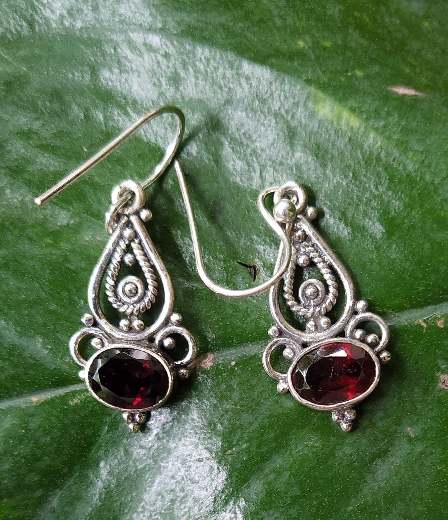 Silver earrings-6