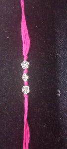 Pink Thread Rakhi