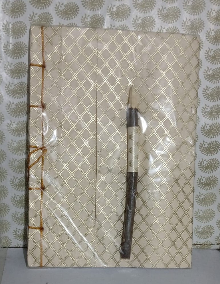 Diary with Neem pencil - Off white
