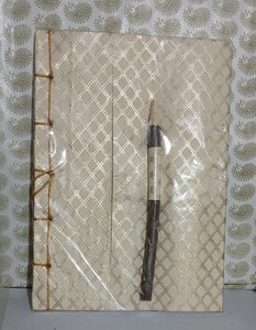 Diary with Neem pencil - Off white