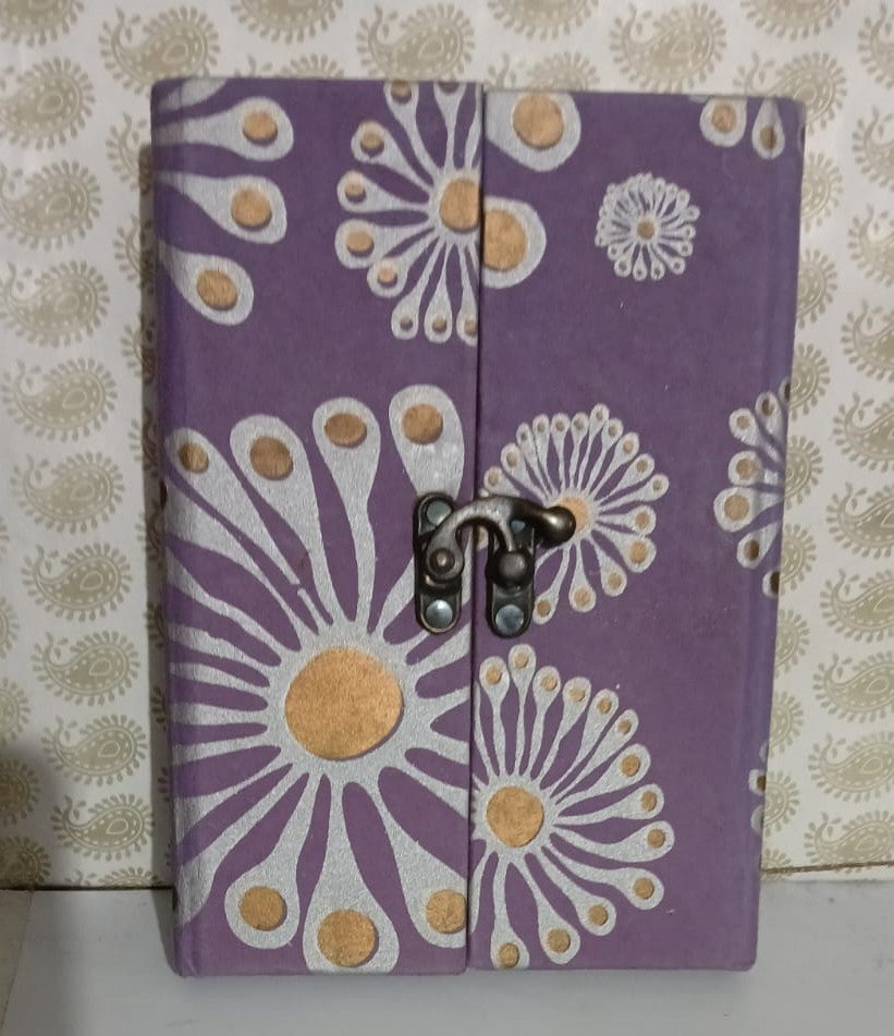 Diary Hard Bound-Purple