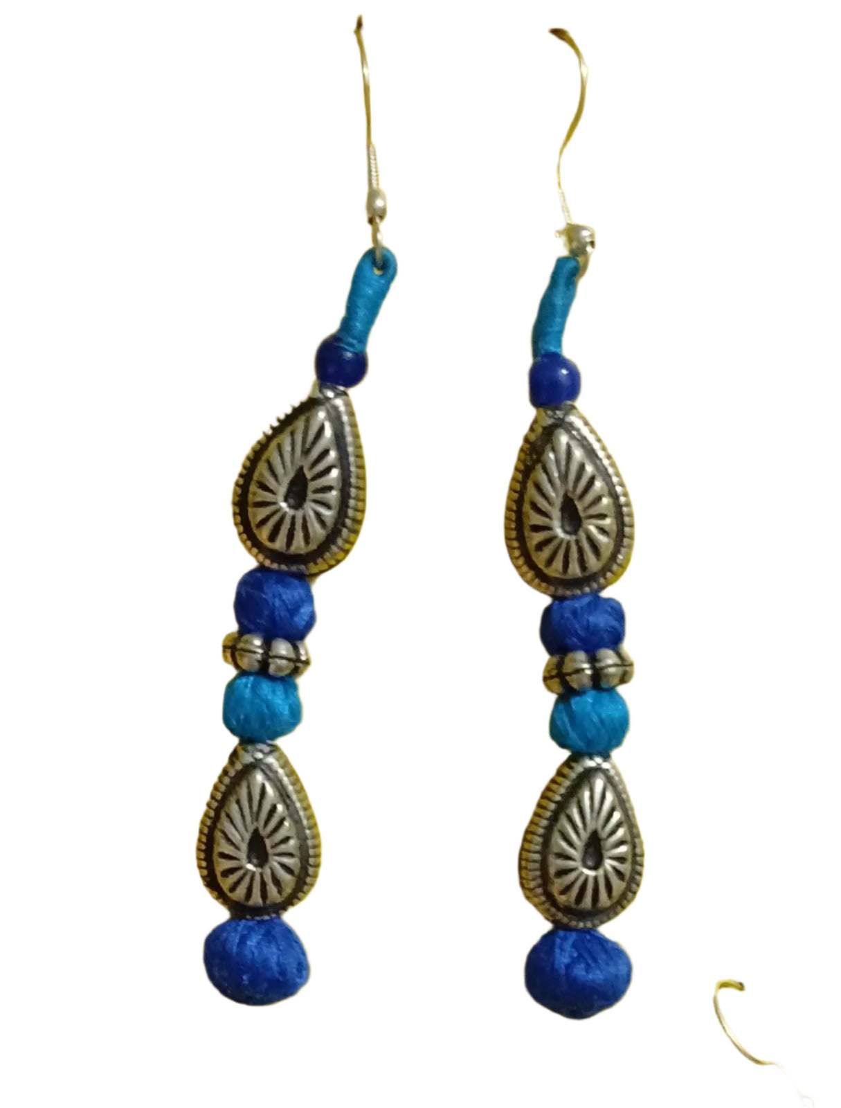 Bead Earring-Blue