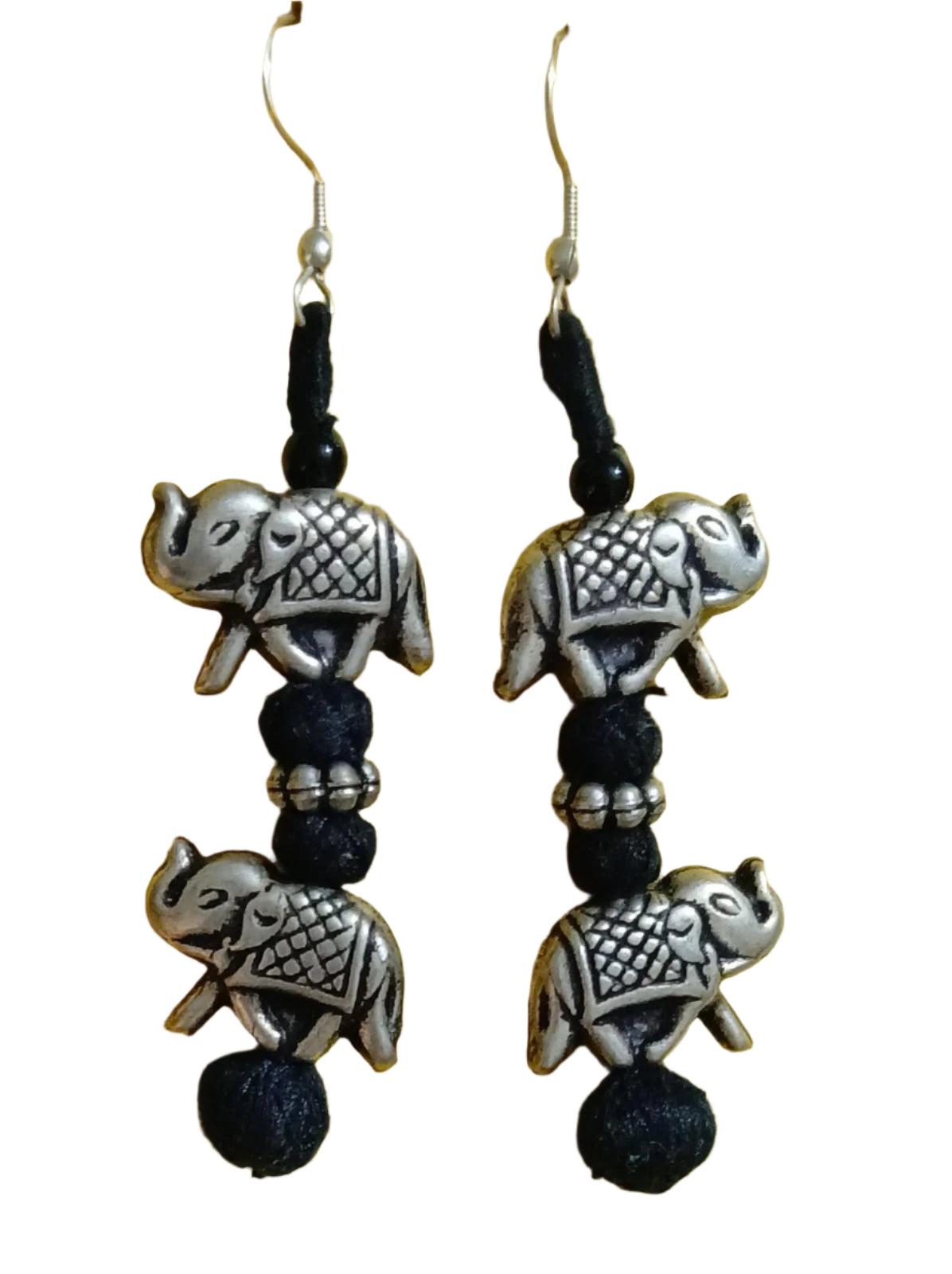 Bead Earring-Elephant