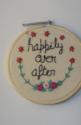 Wall Frame - Happly ever After