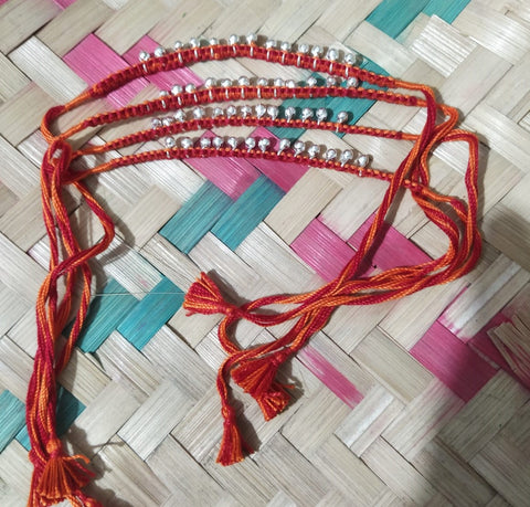 Rakhi -Orange with Gungroo